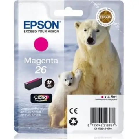 Epson T2613 - Tusz magenta do Epson XP-510, XP-520, XP-600, XP-605, XP-610 ...